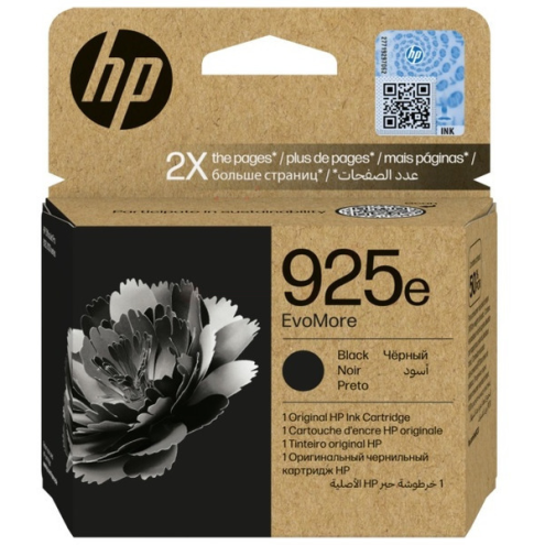 ORIGINAL HP 925E Tintenpatrone schwarz EvoMore 1.000 Seiten (4K0W3PE)