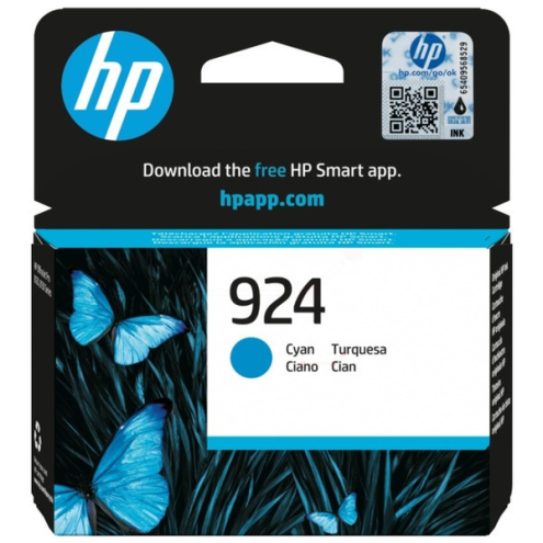 ORIGINAL HP 924 Tintenpatrone cyan 400 Seiten (4K0U3NE)