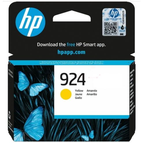 ORIGINAL HP 924 Tintenpatrone gelb 400 Seiten (4K0U5NE)