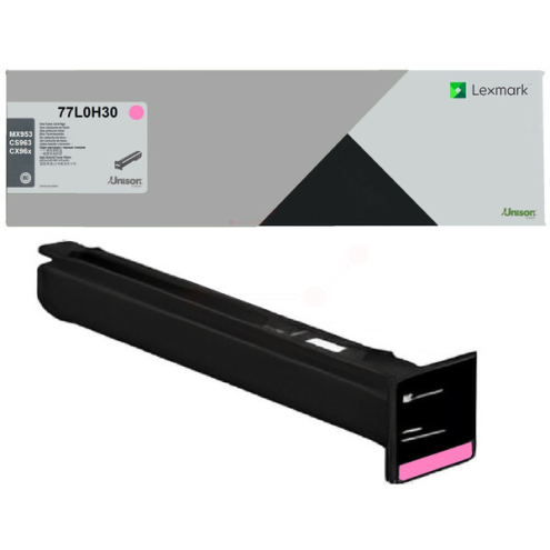 ORIGINAL LEXMARK 77L0H30 Toner-Kit magenta High-Capacity 46.900 Seiten