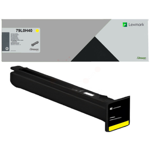 ORIGINAL LEXMARK 79L0H40 Toner-Kit gelb High-Capacity 46.900 Seiten
