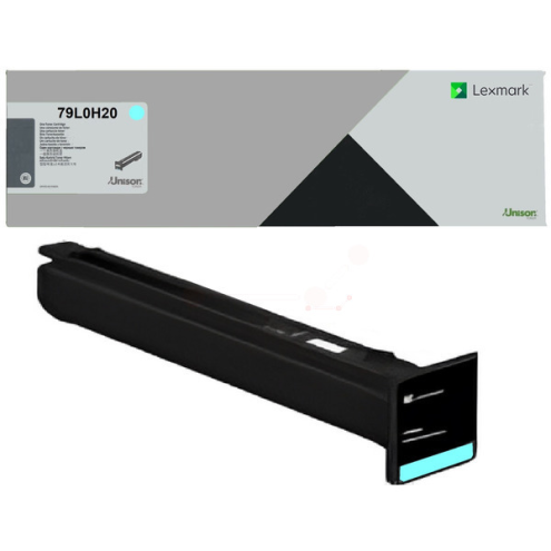 ORIGINAL LEXMARK 79L0H20 Toner-Kit cyan High-Capacity 46.900 Seiten