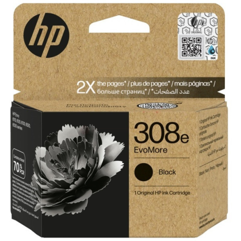 ORIGINAL HP 308E Druckkopfpatrone schwarz Evomore 320 Seiten (7FP22UE)