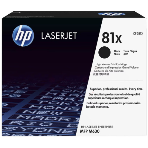 ORIGINAL HP 81X Tonerkartusche schwarz High-Capacity 25.000 Seiten (CF 281 X)