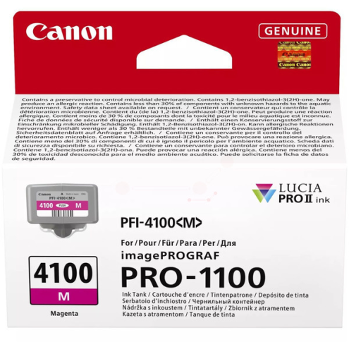 ORIGINAL CANON PFI4100M Tintenpatrone magenta 80,00 ml (6779 C 001)