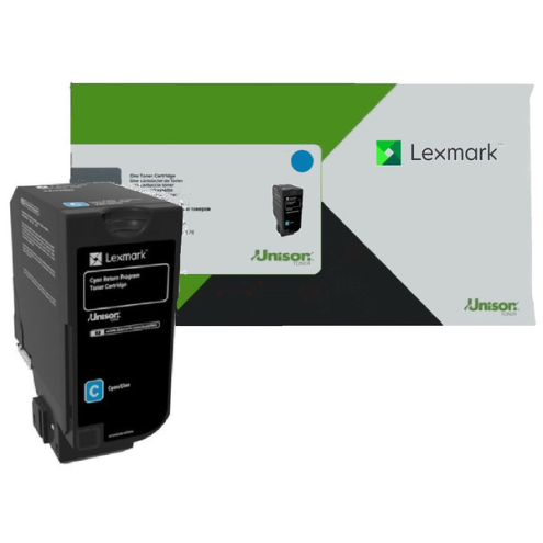 ORIGINAL LEXMARK 74C20C0 Toner-Kit cyan return program 3.000 Seiten