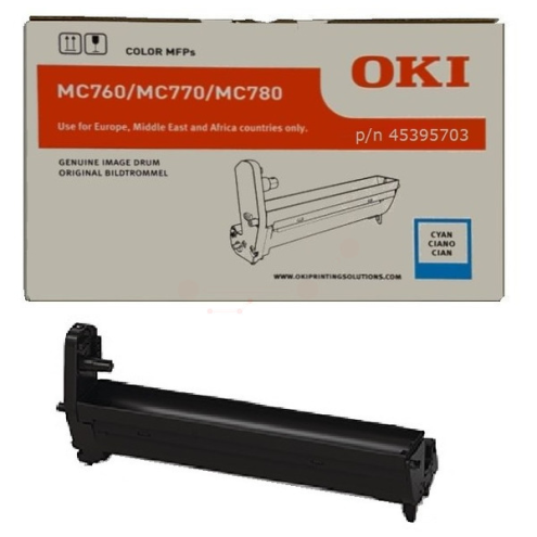 ORIGINAL OKI 45395703 Drum Kit cyan 30.000 Seiten