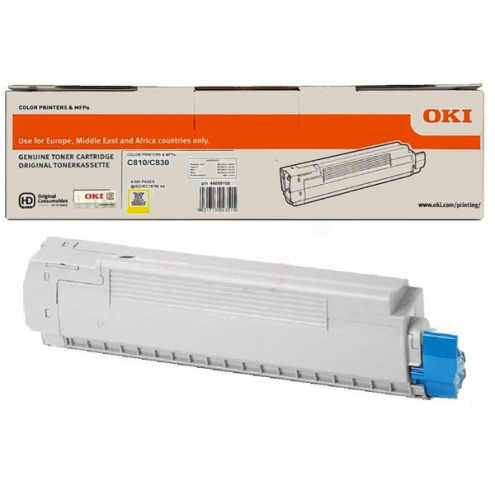 ORIGINAL OKI 44059105 Toner gelb 8.000 Seiten