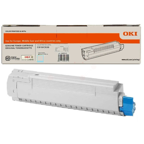 ORIGINAL OKI 44059107 Toner cyan 8.000 Seiten