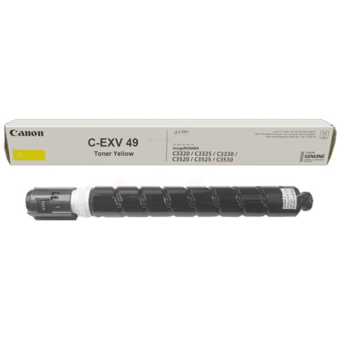 ORIGINAL CANON CEXV49 Toner gelb 19.000 Seiten/5% (8527 B 002)