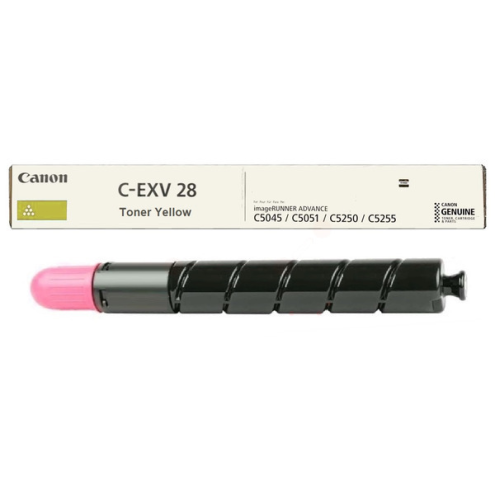 ORIGINAL CANON CEXV28 Toner gelb 38.000 Seiten/5%, 590 Gramm (2801 B 002)