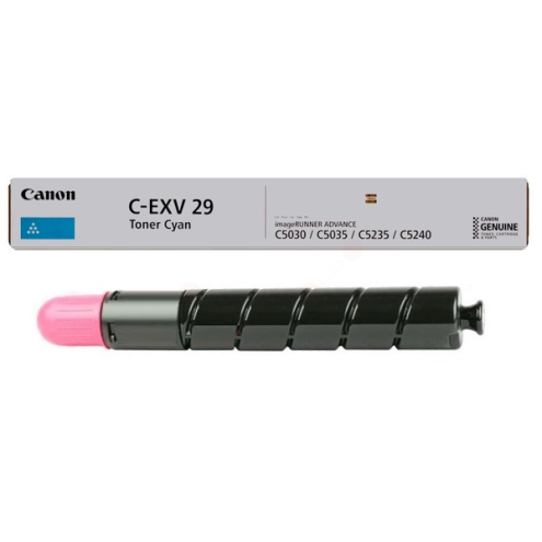 ORIGINAL CANON CEXV29 Toner cyan 27.000 Seiten/5%, 430 Gramm (2794 B 002)