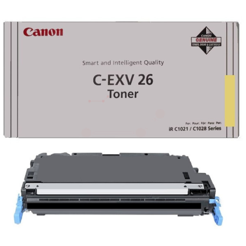 ORIGINAL CANON CEXV26 Tonerkartusche gelb 6.000 Seiten/5% (1657 B 006)