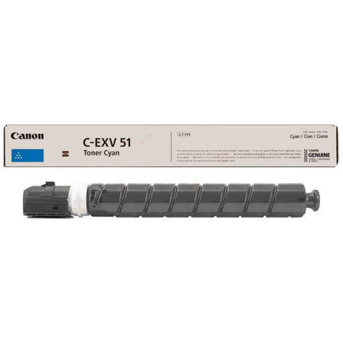 ORIGINAL CANON CEXV51C Toner-Kit cyan 60.000 Seiten/5% (0482 C 002)