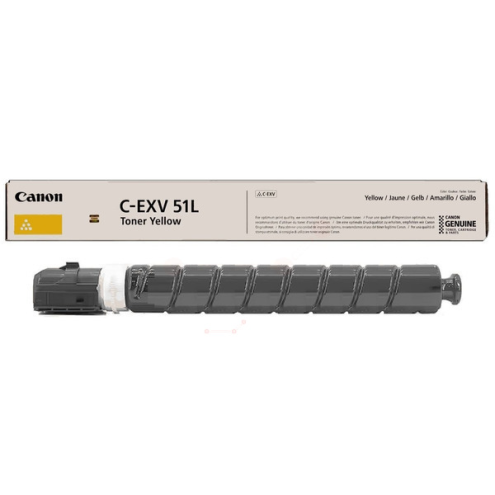 ORIGINAL CANON CEXV51LY Toner-Kit gelb 26.000 Seiten/5% (0487 C 002)