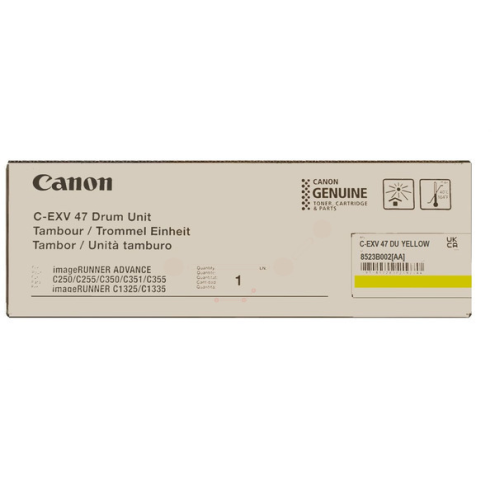 ORIGINAL CANON CEXV47 Drum Kit gelb 33.000 Seiten (8523 B 002)