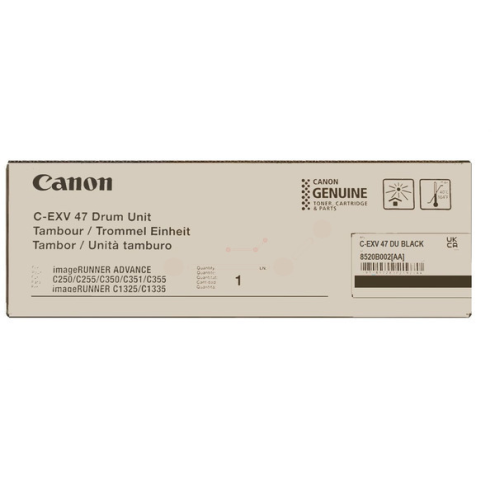 ORIGINAL CANON CEXV47 Drum Kit schwarz 39.000 Seiten (8520 B 002)