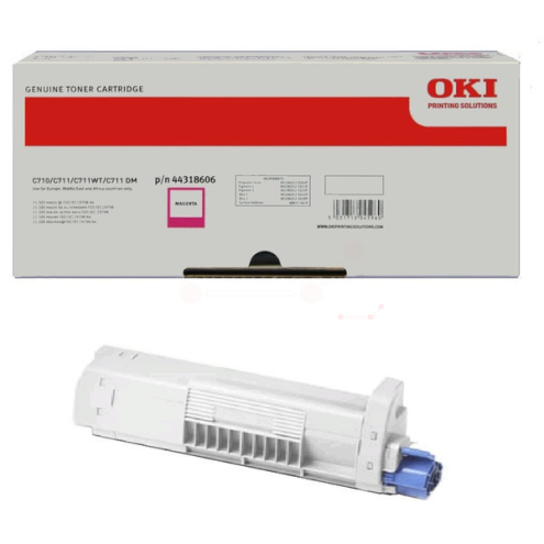 ORIGINAL OKI 44318606 Toner magenta 11.500 Seiten