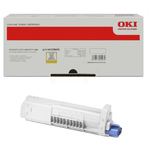 ORIGINAL OKI 44318605 Toner gelb 11.500 Seiten