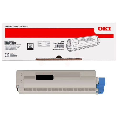 ORIGINAL OKI 45862840 Toner-Kit schwarz 7.000 Seiten