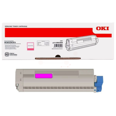 ORIGINAL OKI 45862838 Toner-Kit magenta 7.300 Seiten