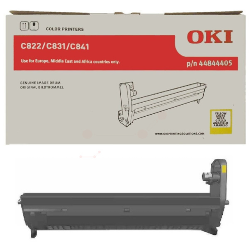 ORIGINAL OKI 44844405 Drum Kit gelb 30.000 Seiten