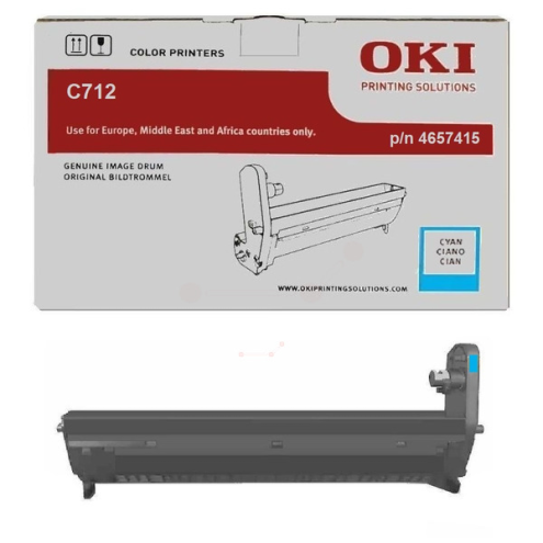 ORIGINAL OKI 46507415 Drum Kit cyan 30.000 Seiten