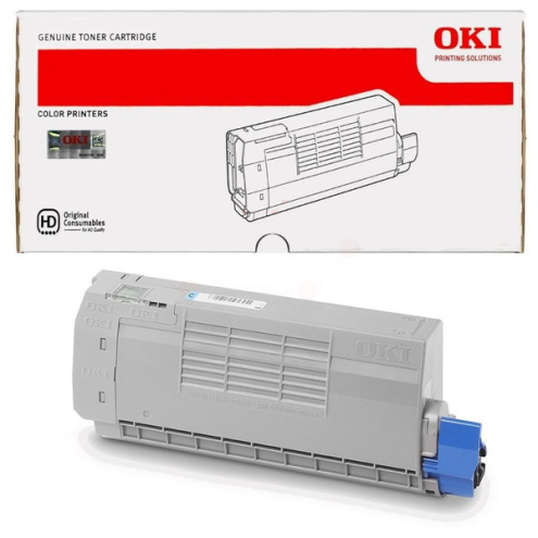 ORIGINAL OKI 46507615 Toner-Kit cyan 11.500 Seiten