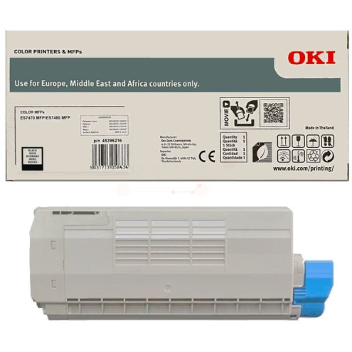 ORIGINAL OKI 45396216 Toner-Kit schwarz 11.500 Seiten
