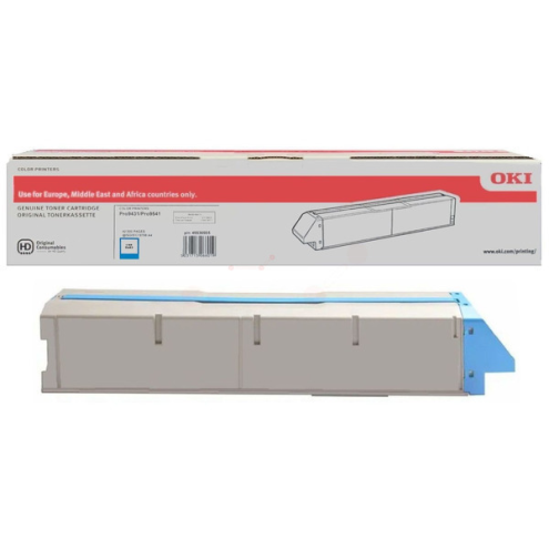 ORIGINAL OKI 45536555 Toner cyan 43.000 Seiten