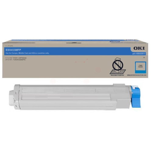 ORIGINAL OKI 45643611 Toner-Kit cyan 33.600 Seiten