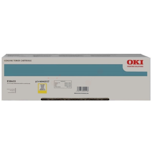 ORIGINAL OKI 46443117 Toner-Kit gelb 10.000 Seiten
