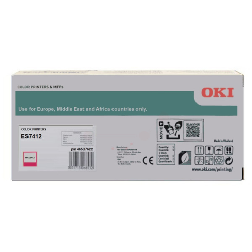 ORIGINAL OKI 46507622 Toner-Kit magenta 11.500 Seiten
