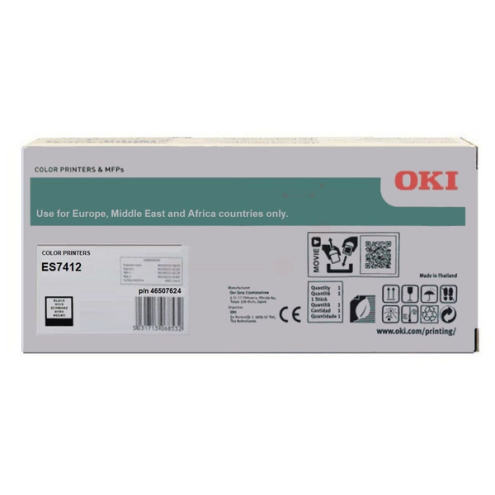 ORIGINAL OKI 46507624 Toner-Kit schwarz 11.000 Seiten