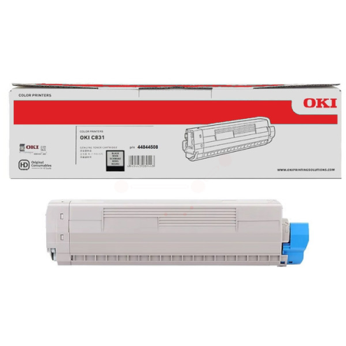 ORIGINAL OKI 44844508 Toner-Kit schwarz 10.000 Seiten