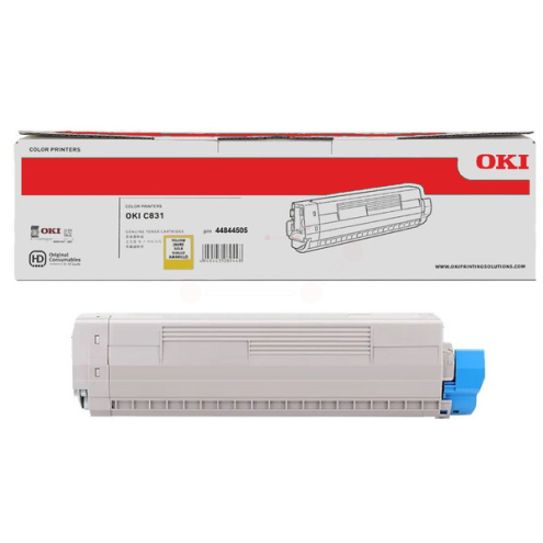 ORIGINAL OKI 44844505 Toner-Kit gelb 10.000 Seiten