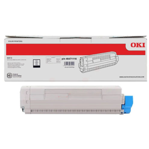 ORIGINAL OKI 46471116 Toner-Kit schwarz 5.000 Seiten