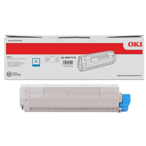ORIGINAL OKI 46471115 Toner-Kit cyan 5.000 Seiten