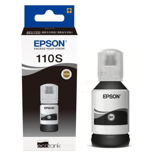 ORIGINAL EPSON 110S Tintenflasche schwarz 2.000 Seiten, 40,00 ml (C 13 T 01L14A)
