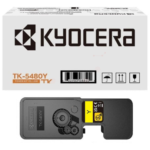 ORIGINAL KYOCERA TK5480Y Toner-Kit gelb 1.250 Seiten (1T0C22ANL0)