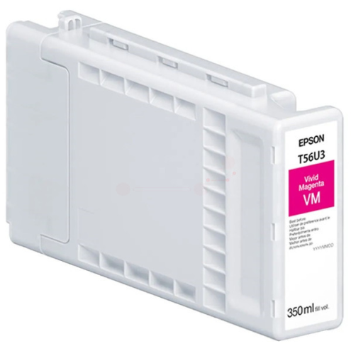 ORIGINAL EPSON T56U3 Tintenpatrone magenta Vivid 350,00 ml (C 13 T 56U300)