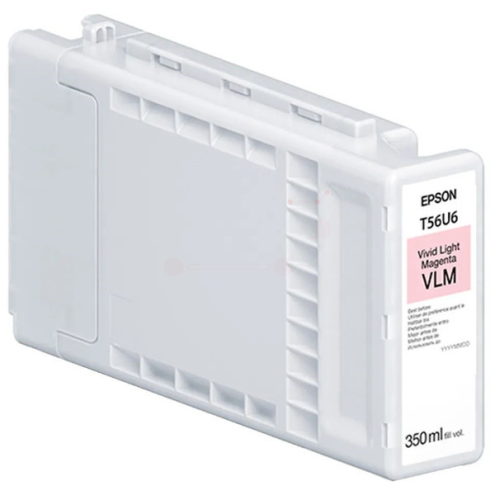 ORIGINAL EPSON T56U6 Tintenpatrone magenta hell Vivid 350,00 ml (C 13 T 56U600)