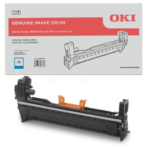 ORIGINAL OKI 46484107 Drum Kit cyan 30.000 Seiten