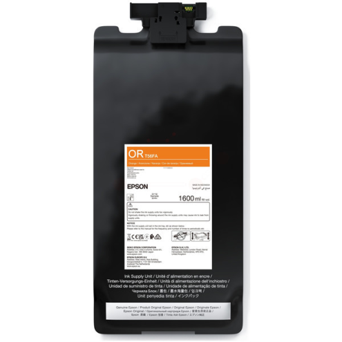 ORIGINAL EPSON T56FA Tintenpatrone orange 1.600,00 ml (C 13 T 56FA00)