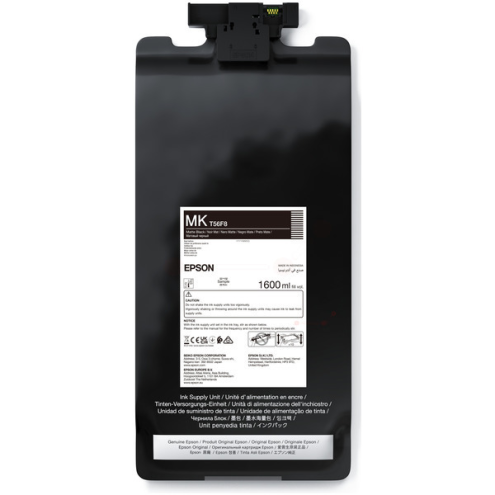 ORIGINAL EPSON T56F8 Tintenpatrone schwarz matt 1.600,00 ml (C 13 T 56F800)