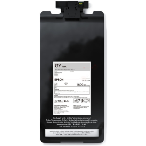ORIGINAL EPSON T56F7 Tintenpatrone grau 1.600,00 ml (C 13 T 56F700)
