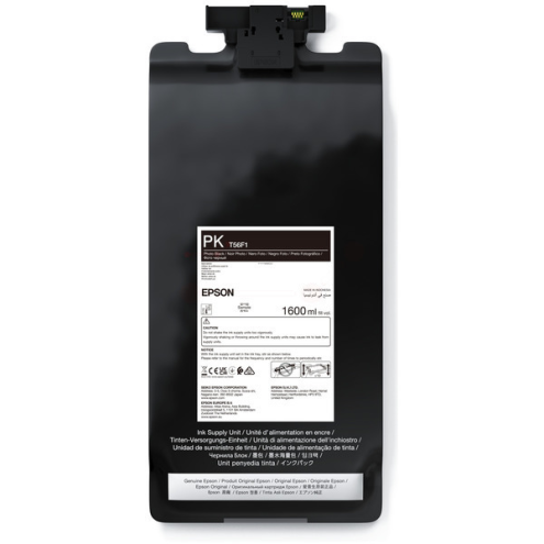 ORIGINAL EPSON T56F1 Tintenpatrone schwarz foto 1.600,00 ml (C 13 T 56F100)