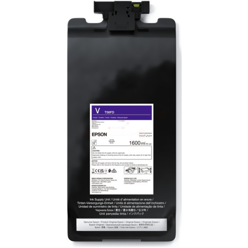 ORIGINAL EPSON T56FD Tintenpatrone violett 1.600,00 ml (C 13 T 56FD00)