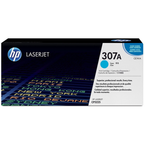 ORIGINAL HP 307A Tonerkartusche cyan 7.300 Seiten (CE 741 A)