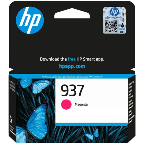 ORIGINAL HP 937 Druckkopfpatrone magenta 800 Seiten (4S6W3NE)